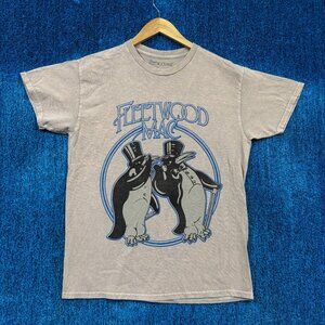 Fleetwood Mac Rumours Album Fancy Penguins Rock Band Tee M